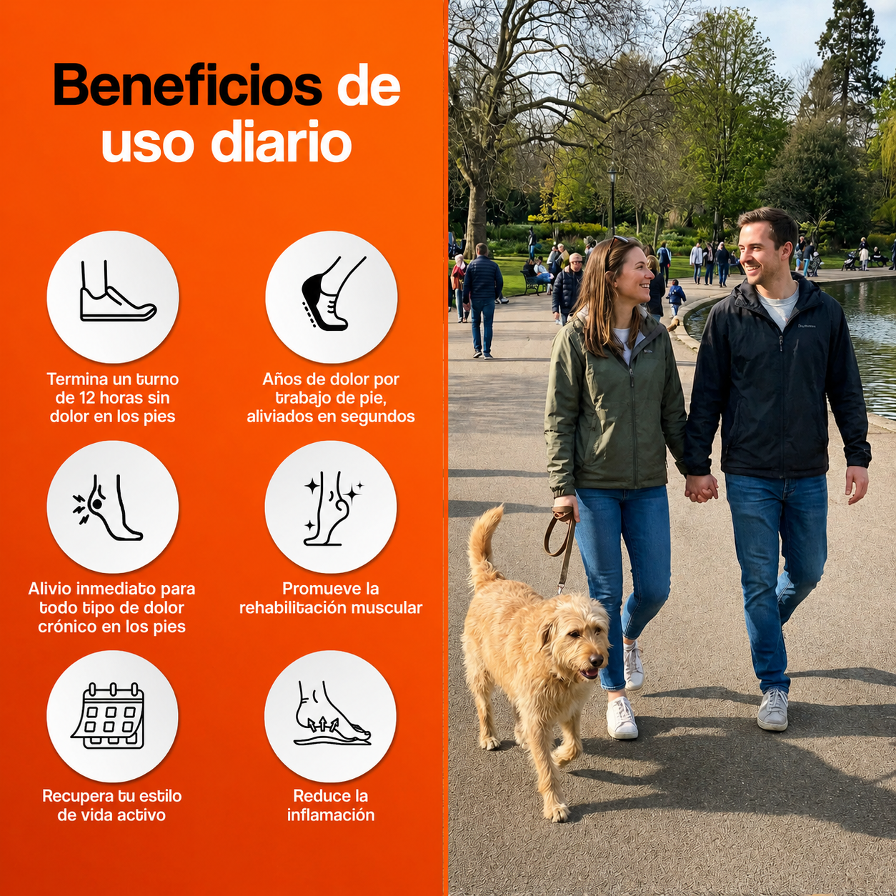 Plantilla Velunor™: Disfruta de dias sin dolores.