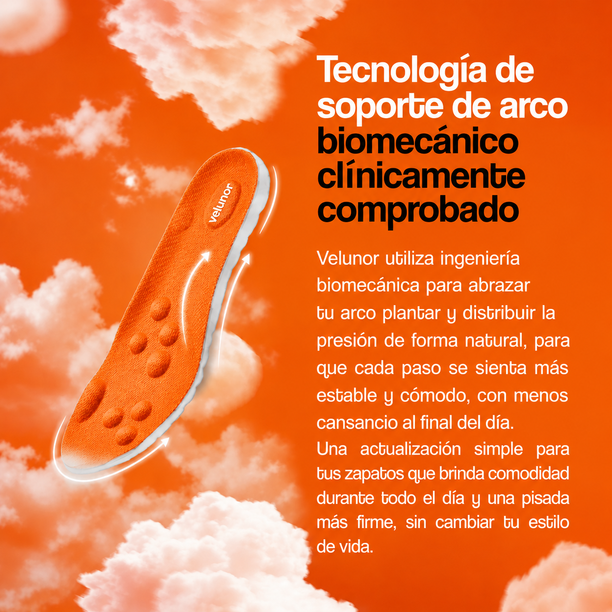 Plantilla Velunor™: Disfruta de dias sin dolores.