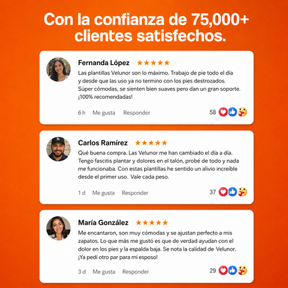 Plantilla Velunor™: Disfruta de dias sin dolores.